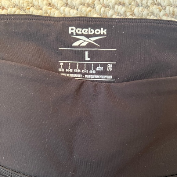 REEBOK CLASSICS Black Nylon Leggings - Picture 2 of 6